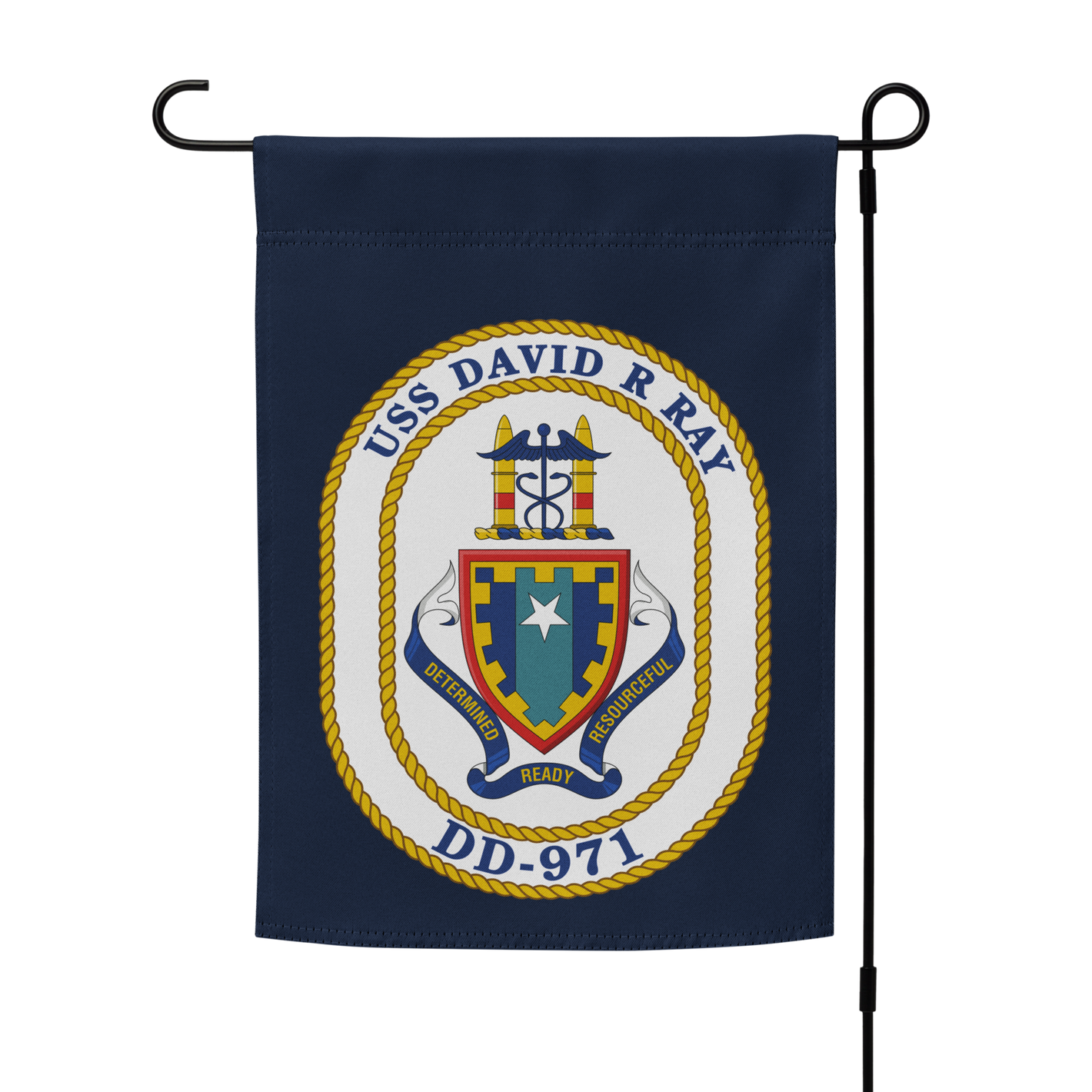 USS David R. Ray (DD-971) Garden Flag - Navy