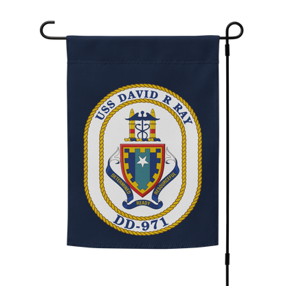 USS David R. Ray (DD-971) Garden Flag - Navy