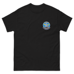 USS Bonhomme Richard (CVA-31) Ship's Crest T-Shirt – front view, black