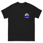 HM-14 The Vanguard Squadron Crest T-Shirt – front view, black