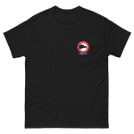 HM-15 Blackhawks Squadron Crest T-Shirt – front view, black
