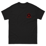 HSC-9 Tridents Squadron Crest T-Shirt – front view, black