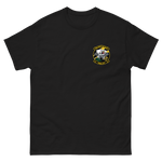 HSC-21 Blackjacks Squadron Crest T-Shirt – front view, black