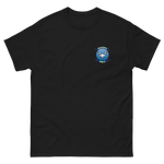 HSM-41 Seahawks Squadron Crest T-Shirt – front view, black