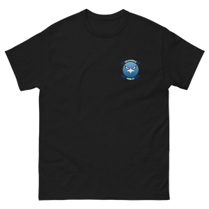 HSM-41 Seahawks Squadron Crest T-Shirt – front view, black