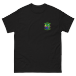 HSM-48 Vipers Squadron Crest T-Shirt – front view, black
