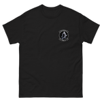 HSM-78 Blue Hawks Squadron Crest T-Shirt – front view, black