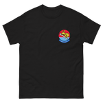 VFA-15 Valions Squadron Crest T-Shirt – front view, black