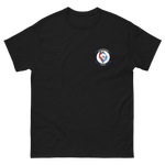VFA-34 Blue Blasters Squadron Crest T-Shirt – front view, black