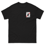 VFA-41 Black Aces Squadron Crest T-Shirt – front view, black