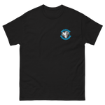 VFA-83 Rampagers Squadron Crest T-Shirt – front view, black