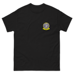 VFA-97 Warhawks Squadron Crest T-Shirt – front view, black