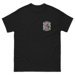 VFA-132 Privateers Squadron Crest T-Shirt – front view, black