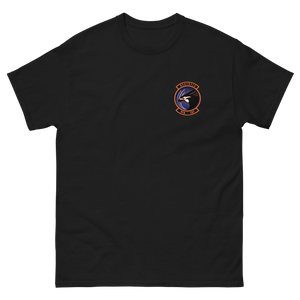 VFA-137 Kestrels Squadron Crest T-Shirt – front view, black