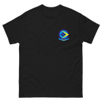 VFA-146 Blue Diamonds Squadron Crest T-Shirt – front view, black