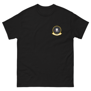 VFA-151 Vigilantes Squadron Crest T-Shirt – front view, black