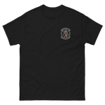 VFA-154 Black Knights Squadron Crest T-Shirt – front view, black