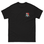 VFA-211 Checkmates Squadron Crest T-Shirt – front view, black