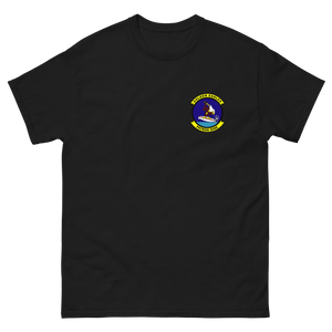 VP-9 Golden Eagles Squadron Crest (2) T-Shirt – front view, black