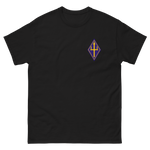 VP-26 Tridents Squadron Crest T-Shirt – front view, black