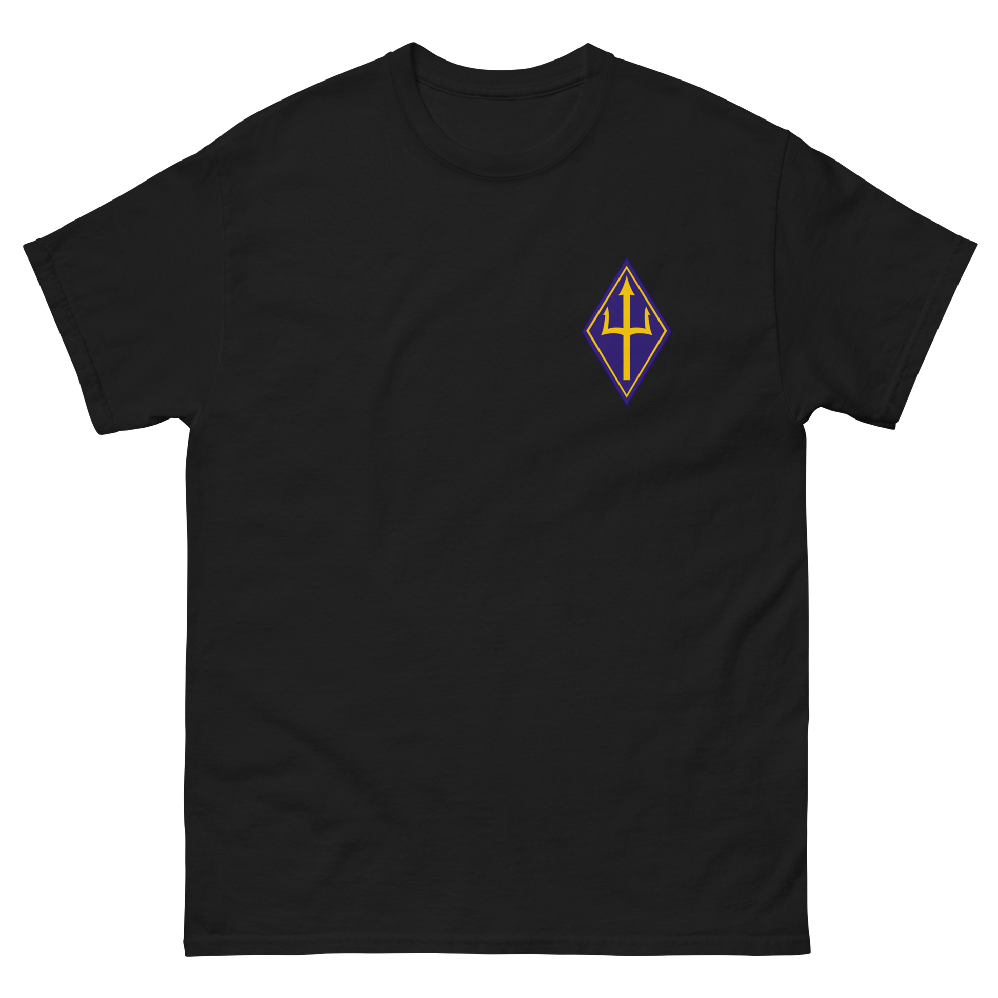 VP-26 Tridents Squadron Crest T-Shirt – front view, black