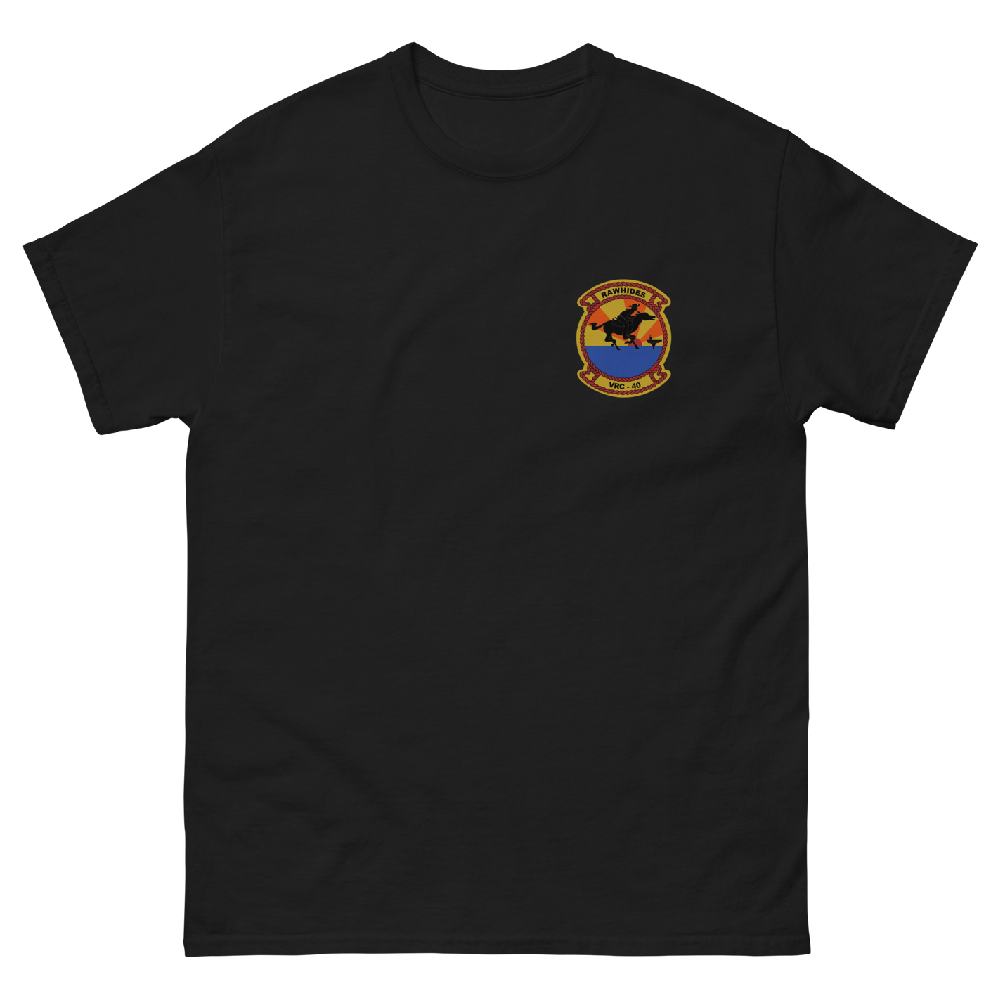 VRC-40 Rawhides Squadron Crest T-Shirt