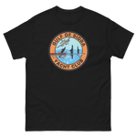 Gulf of Sidra Yacht Club T-Shirt – front view, black