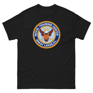 NTC Great Lakes Crest T-Shirt – front view, black