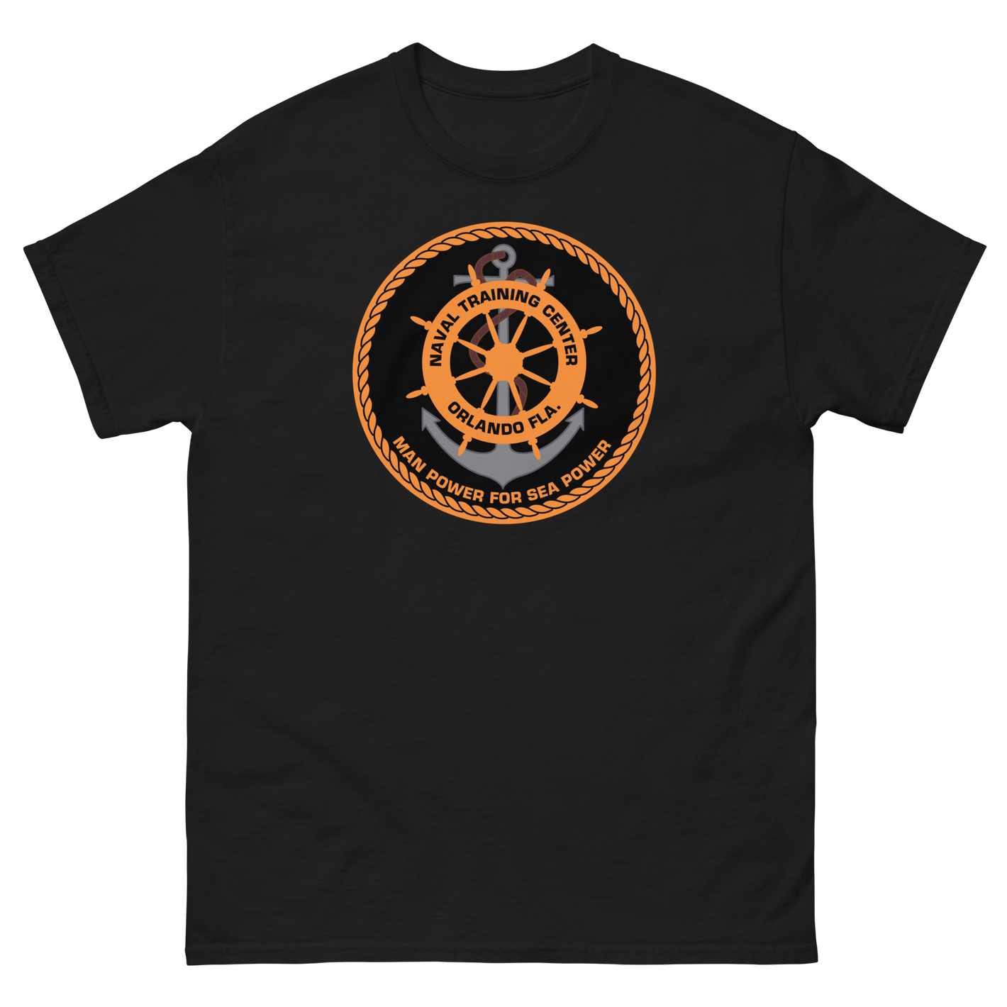NTC Orlando T-Shirt – front view, black