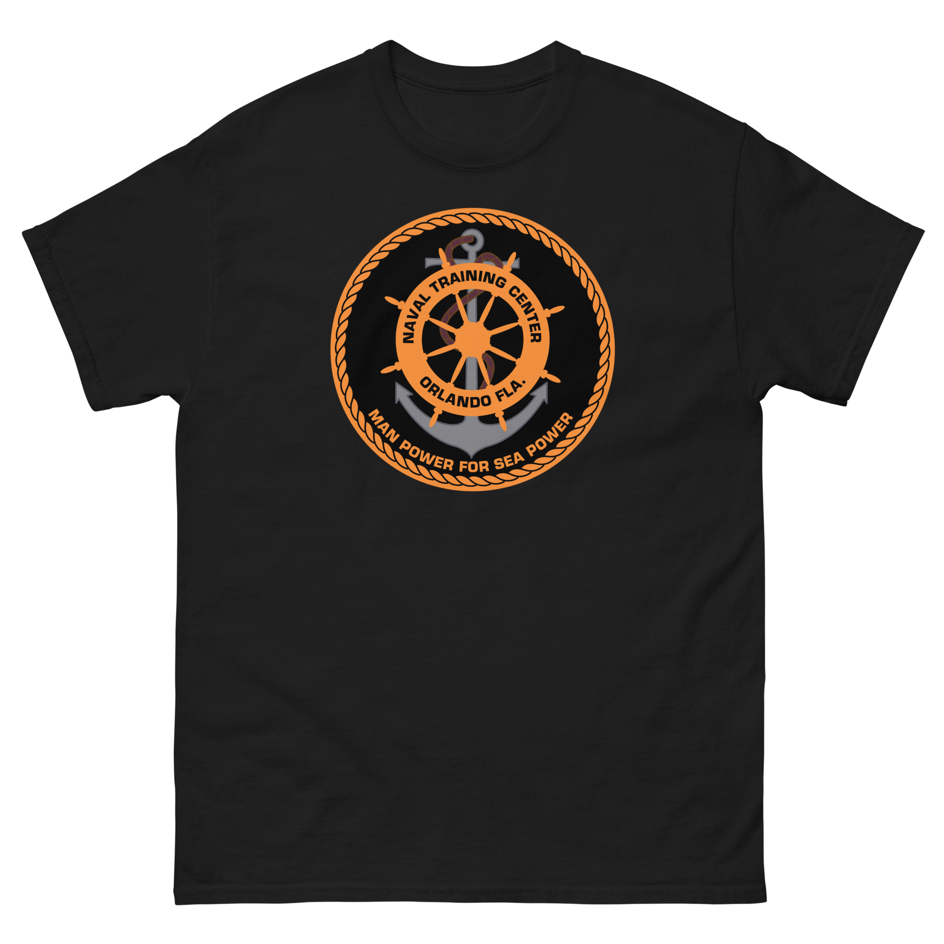 NTC Orlando T-Shirt – front view, black