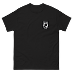POW-MIA You are not forgotten T-Shirt – front view, black