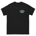 USS Harry S. Truman (CVN-75) Ship's Crest T-Shirt – front view, black