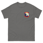 HSC-2 Fleet Angels Squadron Crest T-Shirt – front view, charcoal