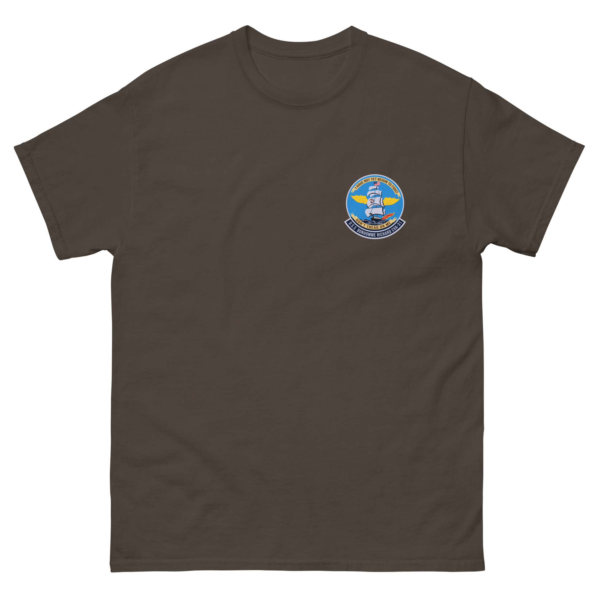 USS Bonhomme Richard (CVA-31) Ship's Crest T-Shirt – front view
