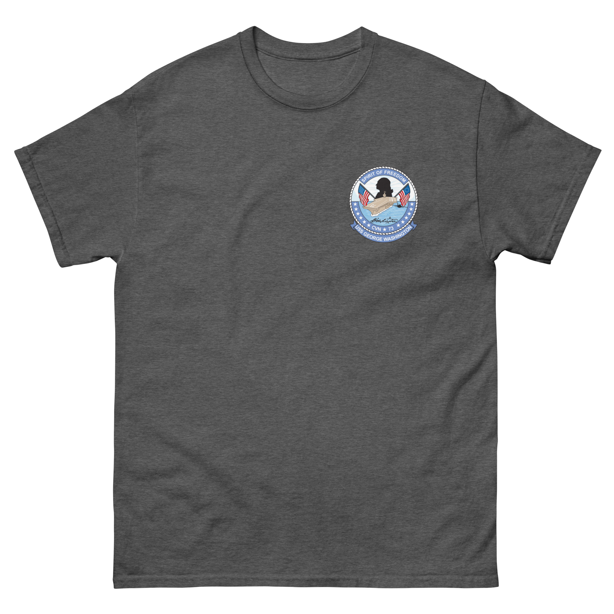 USS George Washington (CVN-73) Ship's Crest T-Shirt