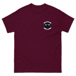 HSC-5 Nightdippers Squadron Crest Shirt – front view, maroon