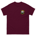 HSC-21 Blackjacks Squadron Crest T-Shirt – front view, maroon