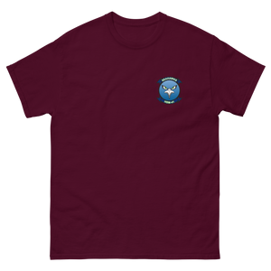 HSM-41 Seahawks Squadron Crest T-Shirt – front view, maroon