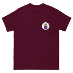 VF/VFA-11 Red Rippers Squadron Crest T-Shirt – front view, maroon