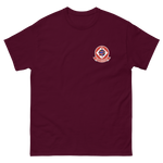 VFA-102 Diamondbacks Squadron Crest T-Shirt – front view, maroon