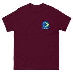 VFA-146 Blue Diamonds Squadron Crest T-Shirt – front view, maroon