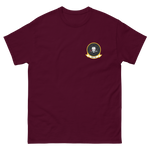 VFA-151 Vigilantes Squadron Crest T-Shirt – front view, maroon