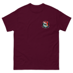 VFA-211 Checkmates Squadron Crest T-Shirt – front view, maroon