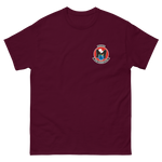 VP-16 Eagles Squadron Crest T-Shirt – front view, maroon