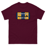 Indian Ocean Yacht Club T-Shirt – front view, maroon