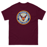 NTC Great Lakes Crest T-Shirt – front view, maroon