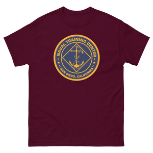 NTC San Diego Crest T-Shirt – front view, maroon