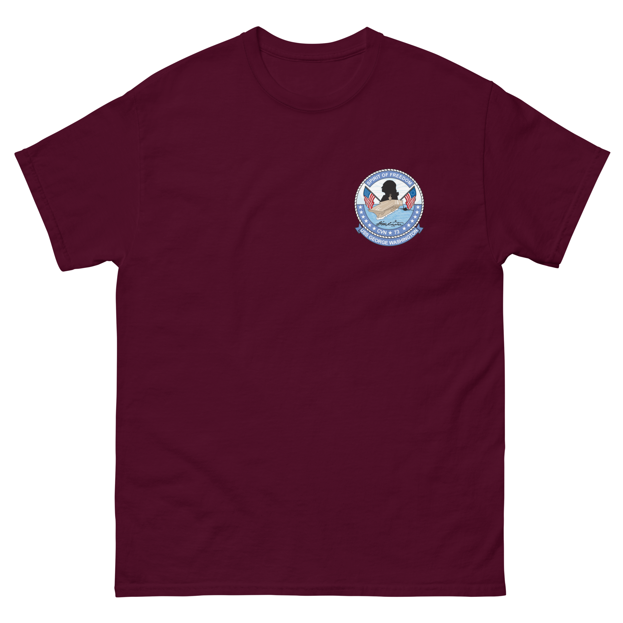 USS George Washington (CVN-73) Ship's Crest T-Shirt