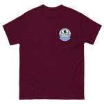 USS George Washington (CVN-73) Ship's Crest T-Shirt – front view, maroon