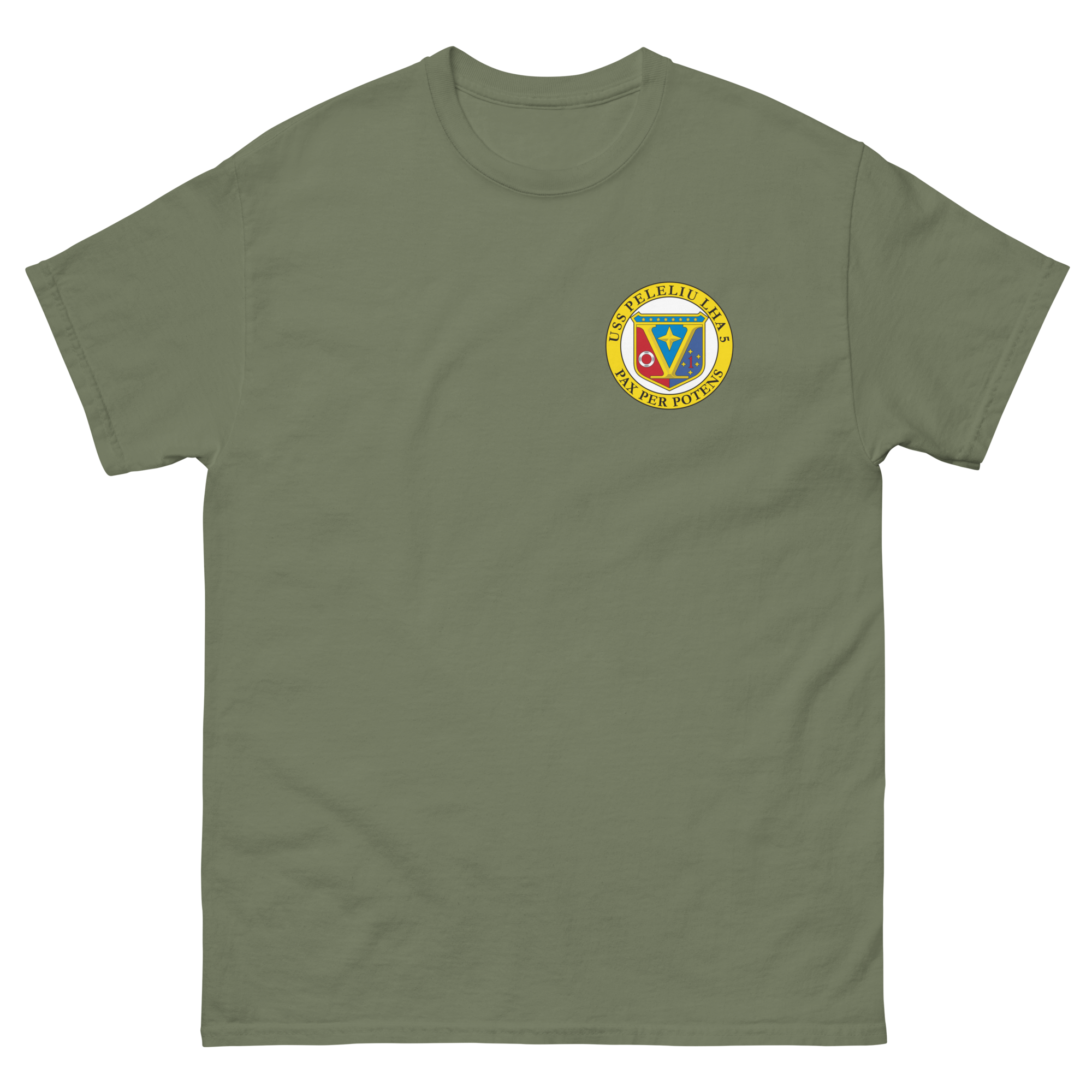 USS Peleliu (LHA-5) Ship's Crest T-Shirt